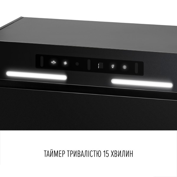 Фото - Витяжка вбудована Perfelli NUOVA 6PWRBM NERO